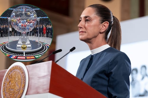 ¿Sheinbaum será la encargada de sacar la bola de México en el sorteo del Mundial 2026?