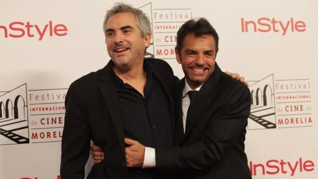 Eugenio Derbez y Alfonso Cuarón