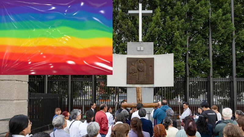 Pareja LGBT+ denuncia discriminación en Basílica de Guadalupe por abrazarse