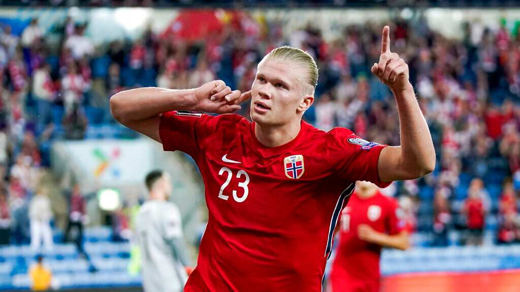 ¡Haaland es una bestia! El brutal disparo del atacante noruego