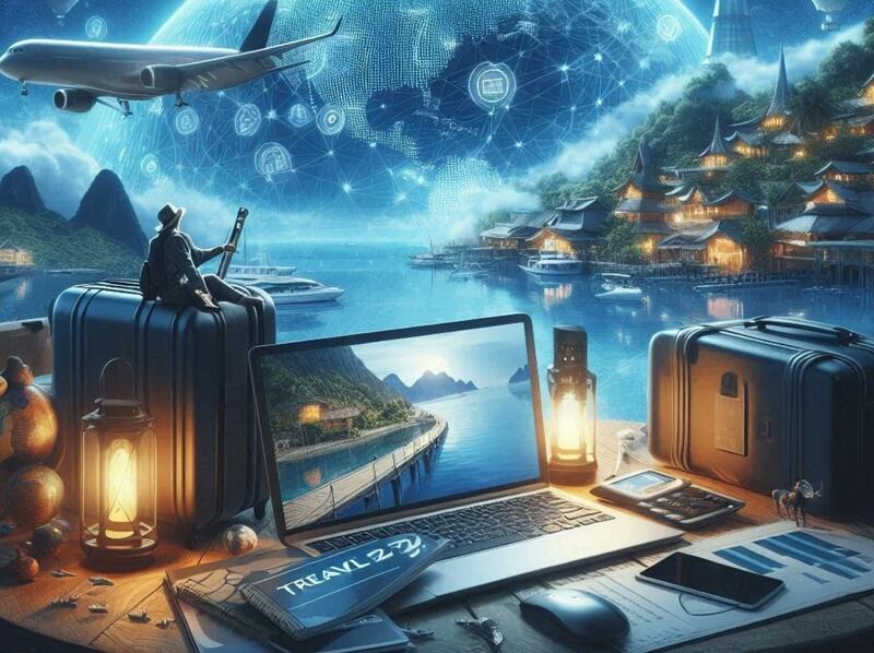 Viajes - Turismo - IA / Generado con META IA