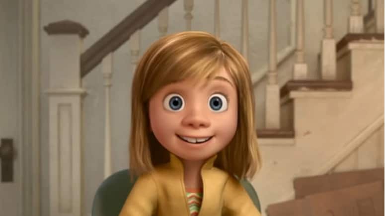 Riley de "Intensamente" en la vida real, según la Inteligencia Artificial