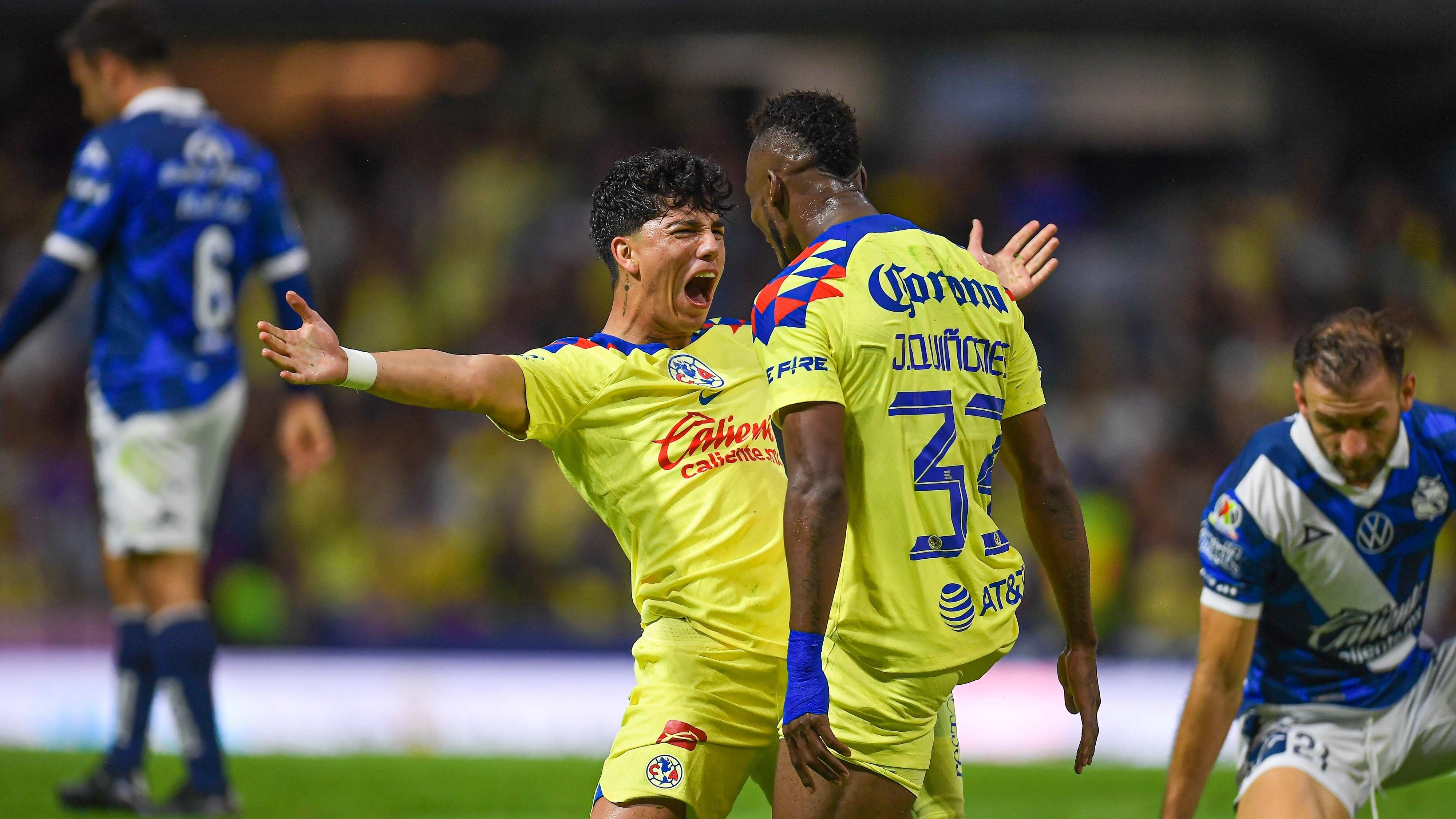 Kevin Álvarez y Julián Quiñones fueron claves en el triunfo del América.