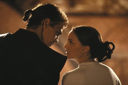 Así se veían Hayden Christensen y Natalie Portman cuando grabaron Star Wars: el Ataque de los Clones en 2002
