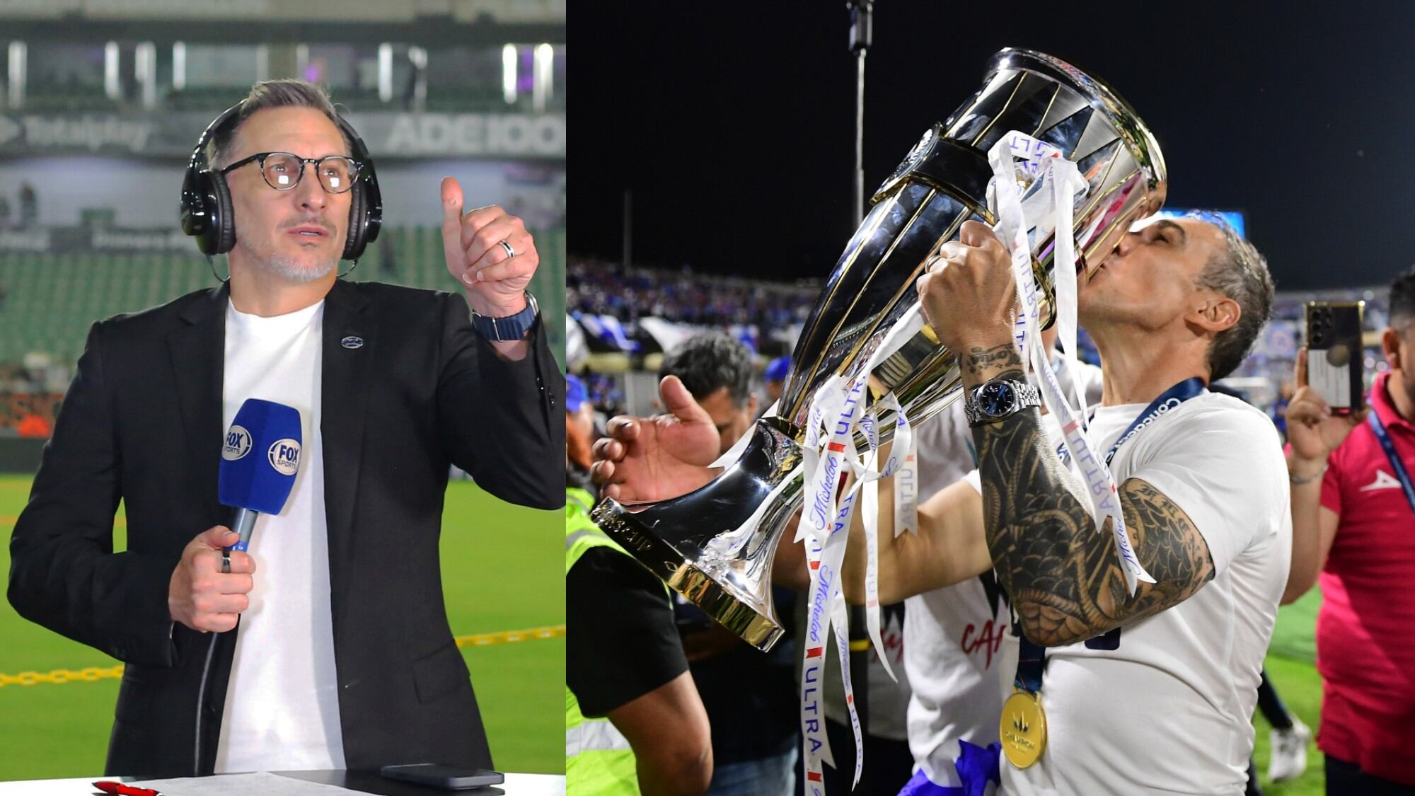 Chaco Giménez y Vicente Sánchez