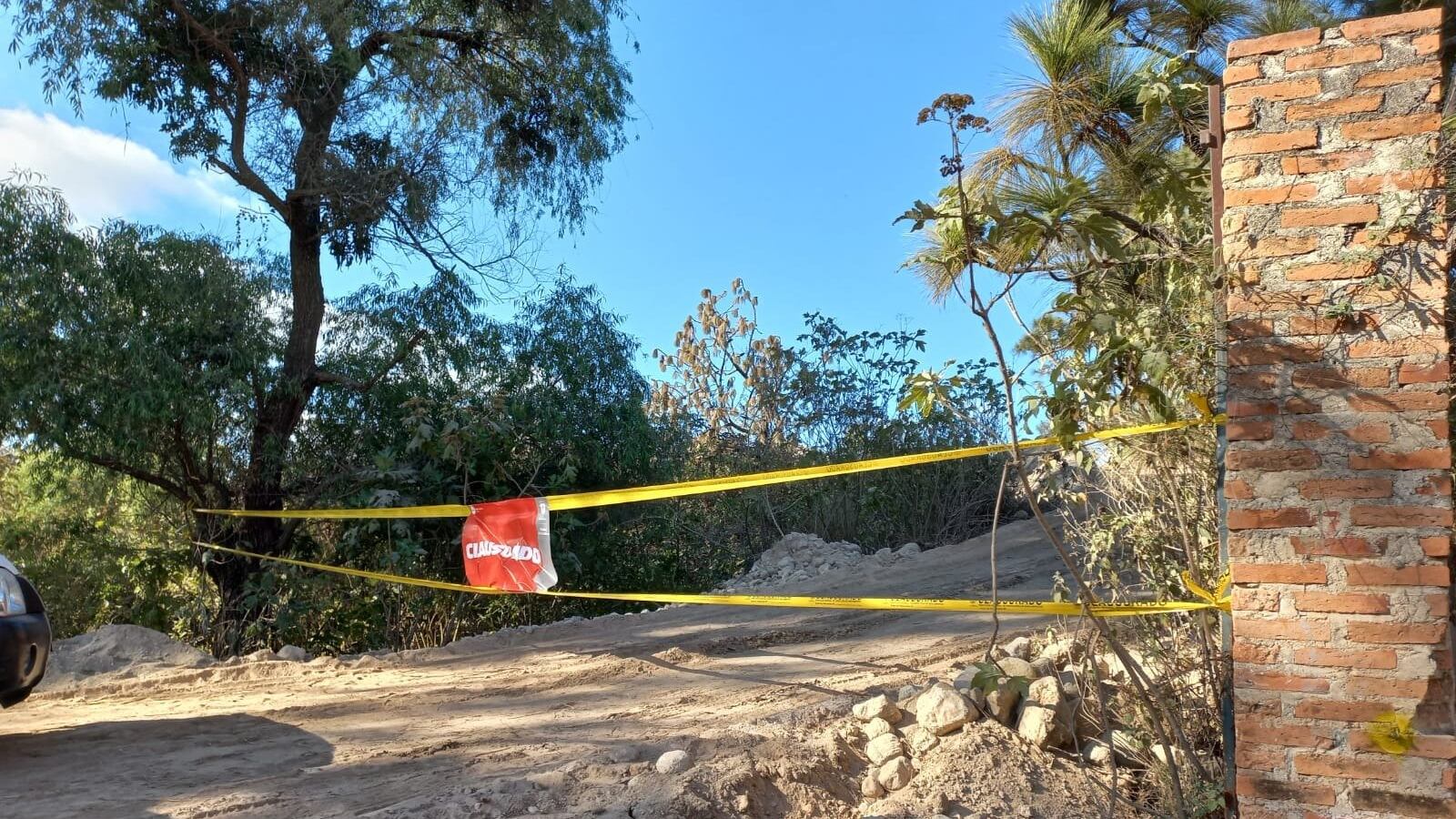 El ayuntamiento hizo una inspección a la zona y señaló que no vio obras en el sitio.