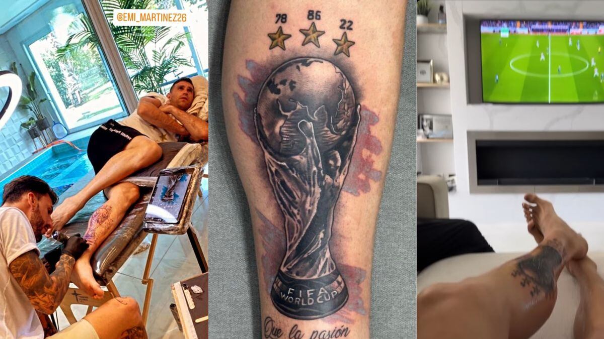 Tatuaje Mundial Dibu