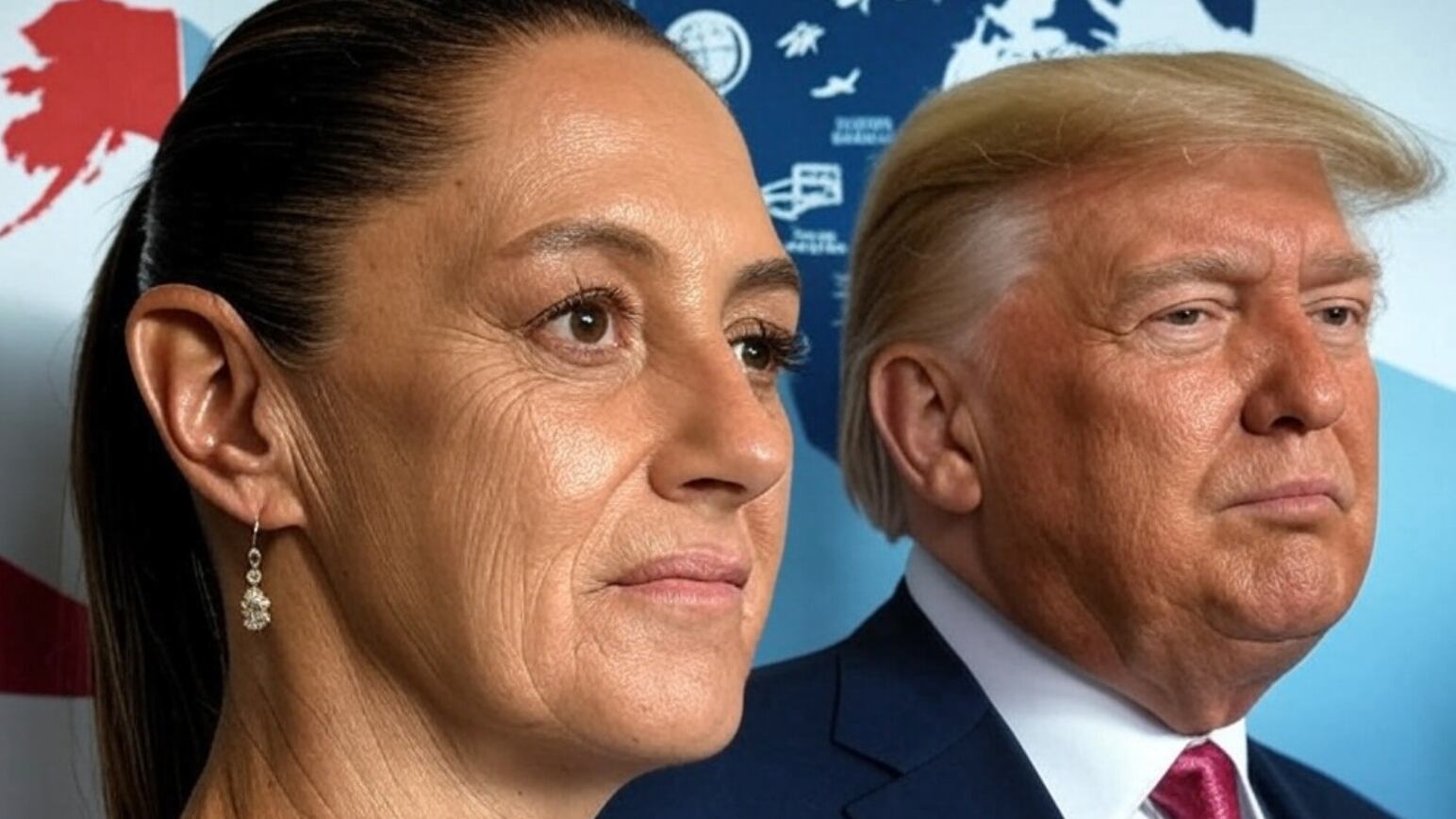 Revela encuesta de QM y HMG que a la gente le agrada la forma en que la mandataria responde ante los aranceles