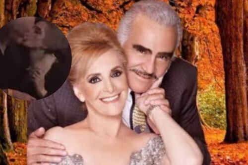 Filtran video de viuda de Vicente Fernández besando a otro hombre; ¿es su nuevo novio?