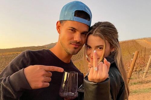 La estrella de Crepúsculo Taylor Lautner, anuncia su compromiso y comparte fotos exclusivas