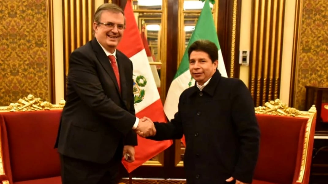 La reunión con el mandatario de Perú representó la primera parada de la gira del canciller por Sudamérica. (Especial)