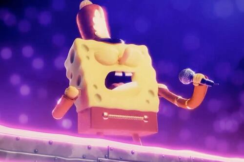 Bob Esponja interpreta ‘Sweet Victory’ en el Super Bowl LVIII