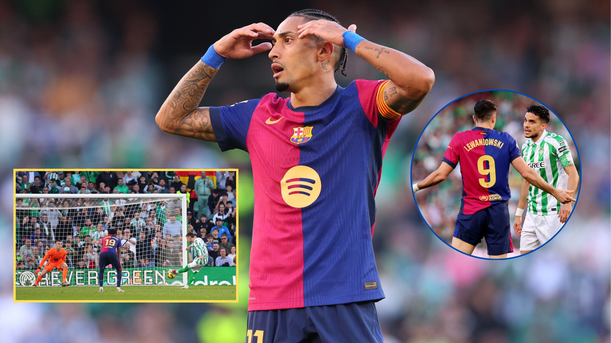 Barcelona deja escapar los 3 puntos en el tiempo añadido