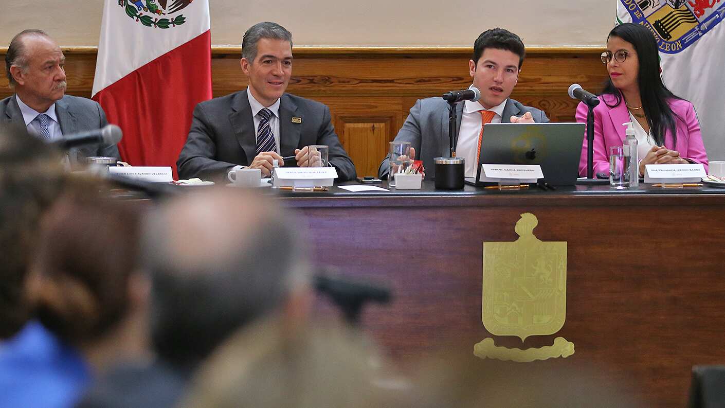 El gobernador encabezó la sexta sesión ordinaria del Consejo Nuevo León para la Planeación Estratégica 2021-2027