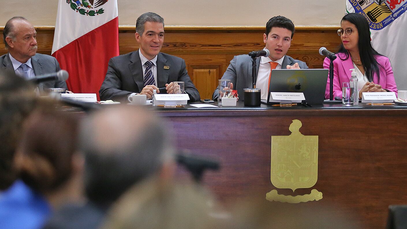 El gobernador encabezó la sexta sesión ordinaria del Consejo Nuevo León para la Planeación Estratégica 2021-2027