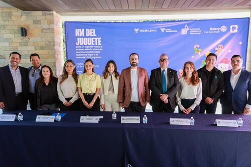 Kilómetro del Juguete busca dar felicidad a 2 mil niños sampetrinos