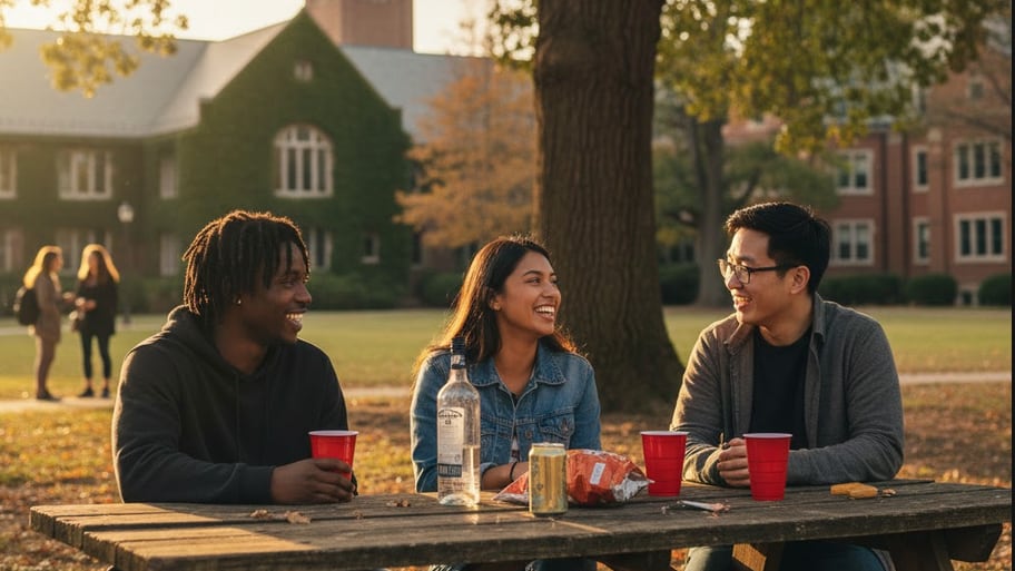 universitarios consumo alcohol