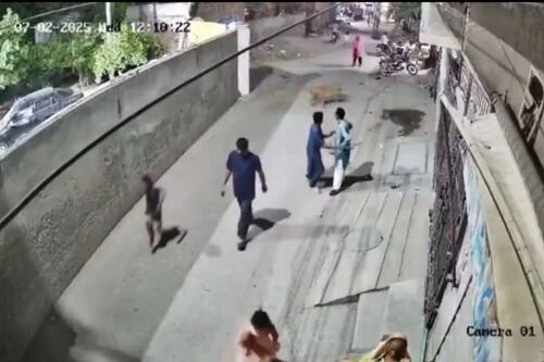 VIDEO: León se fuga, agrede a personas en área residencial y hiere a un adulto y dos niños