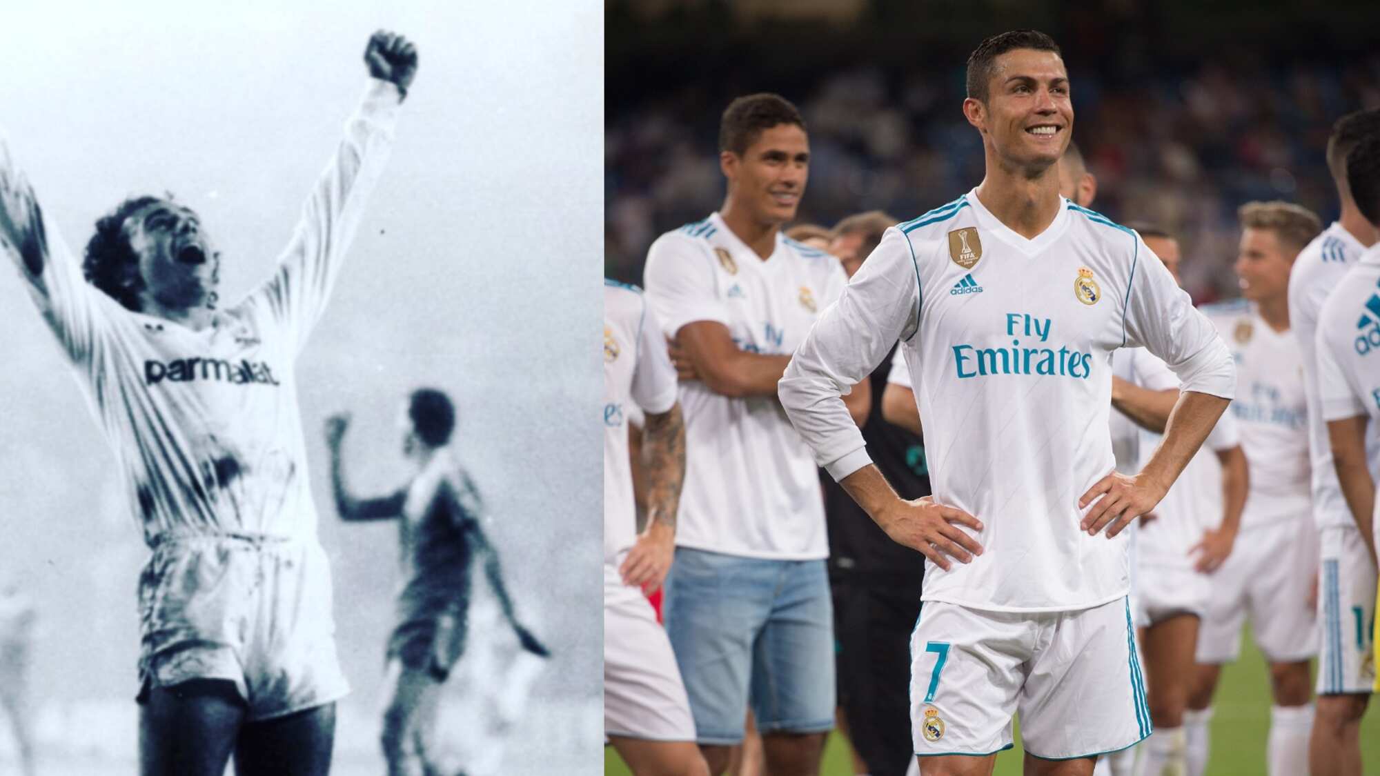 Hugo Sánchez y Cristiano Ronaldo