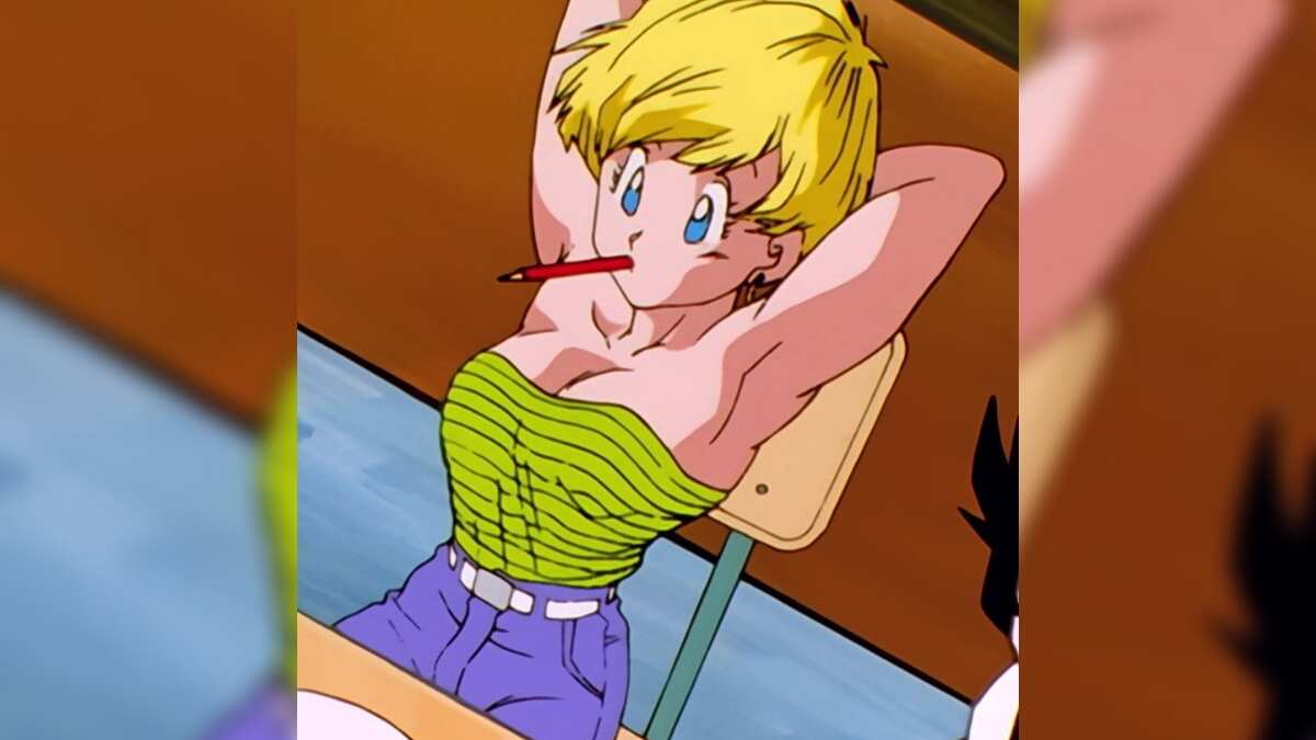 Erasa, amiga de Videl. Dragon Ball Z