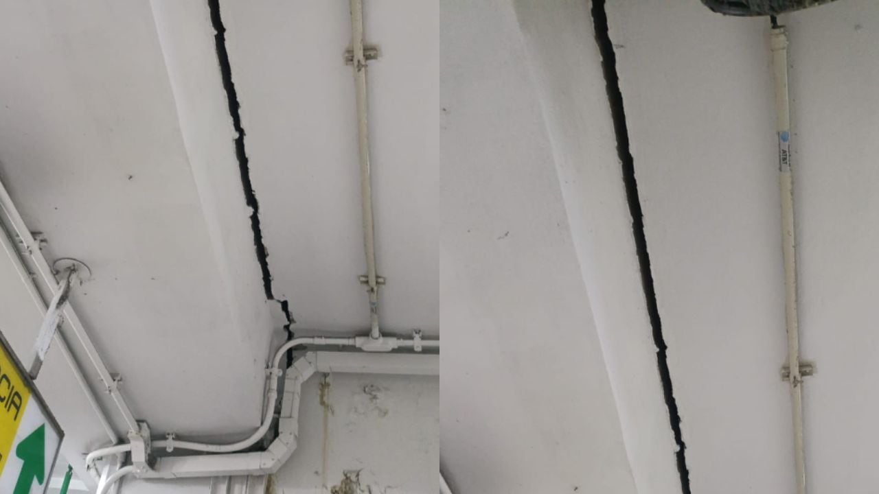 Reportan afectaciones por sismo en Metro Chabacano