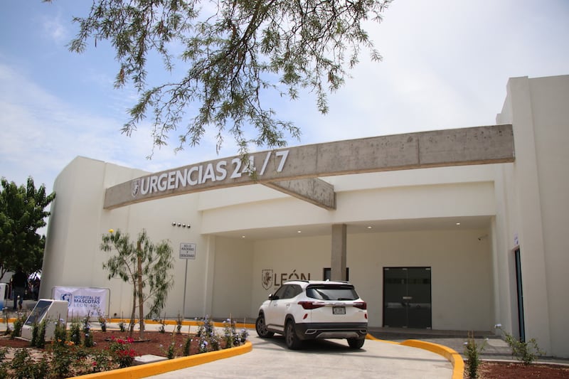 Hospital de Mascotas León 450.