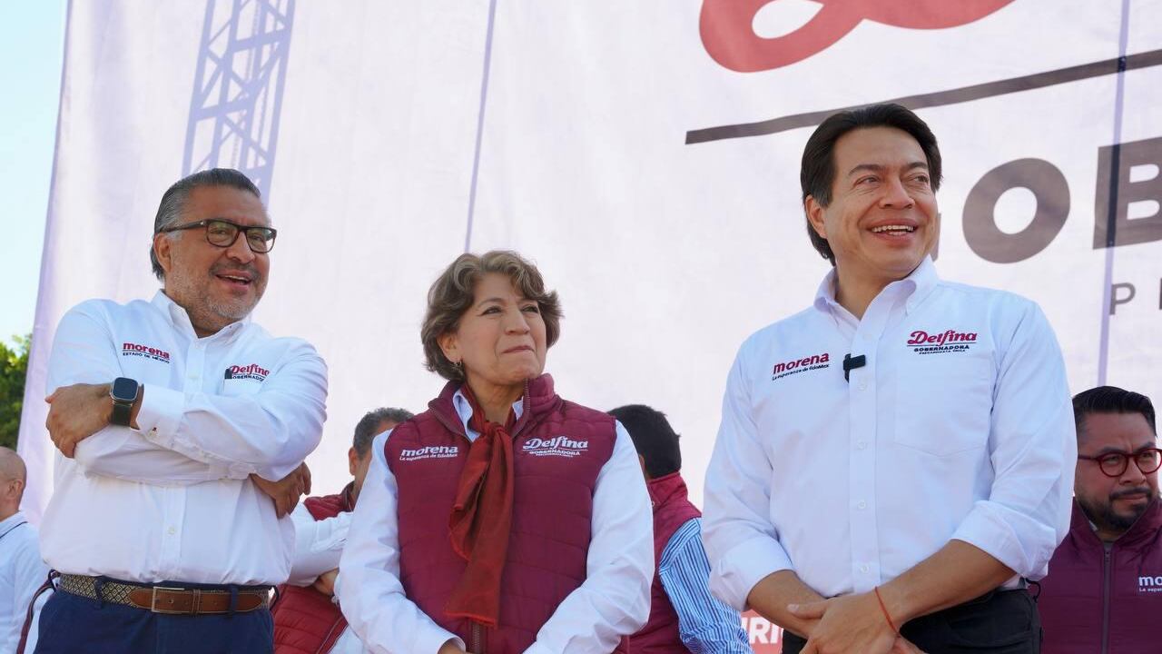 Arranque de campaña de Delfina Gómez en Nezahualcóyotl.