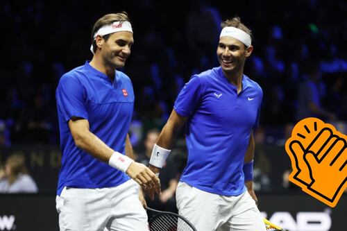 Federer dedica emotiva carta a Nadal, un adiós entre amigos y rivales
