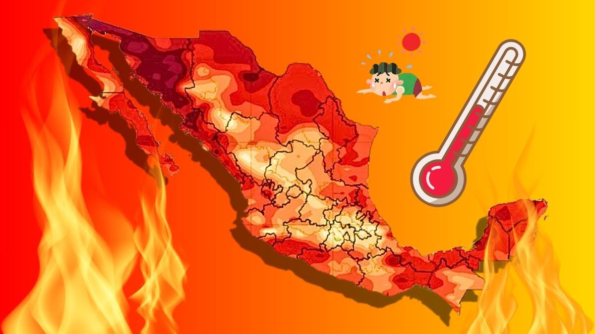 Canícula 2025: Estados que podrían superar los 45 grados durante julio y agosto en México