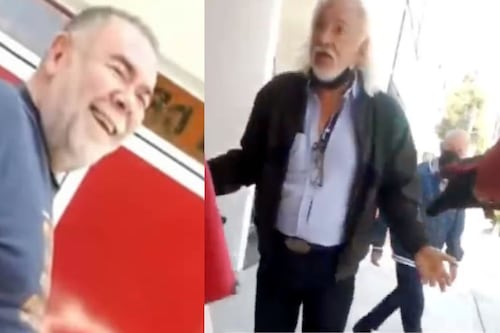 Jesús Ochoa y Fidel Ábrego se fueron a los golpes en plena vía pública