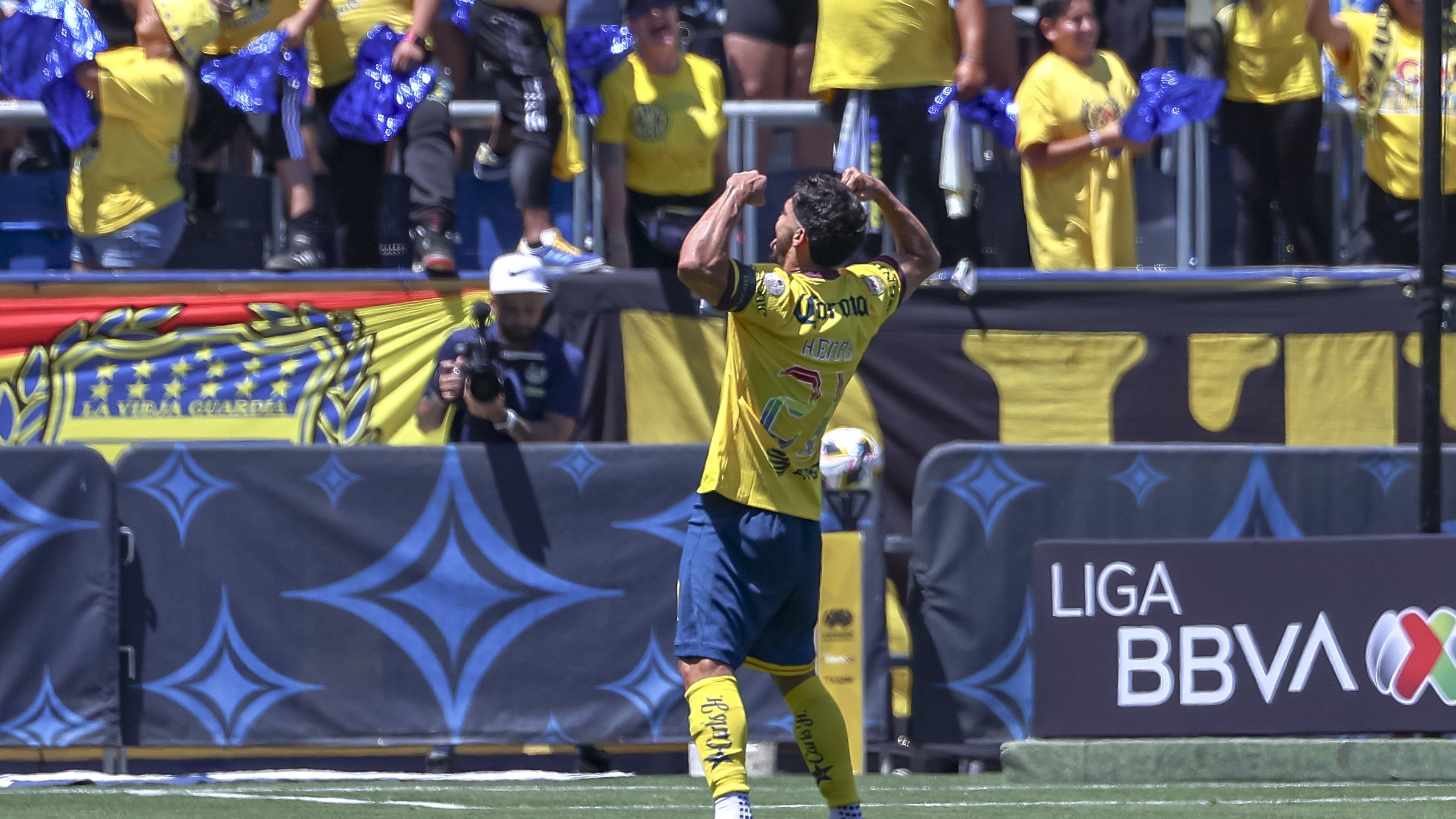 Henry Martín le dio el triunfo al América.