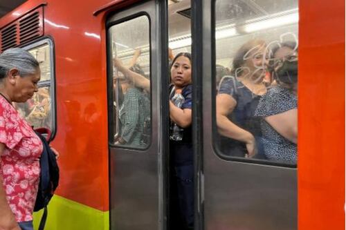 ¿El Metro o el Infierno? Pese a llegar a 39 grados trenes del STC no prenden sus ventiladores