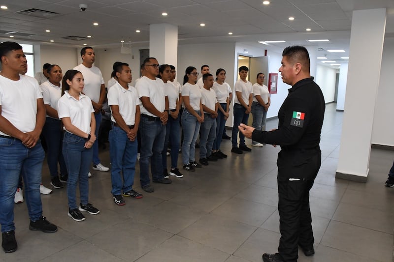 Los coordinadores les dieron la bienvenida y un recorrido por las instalaciones.