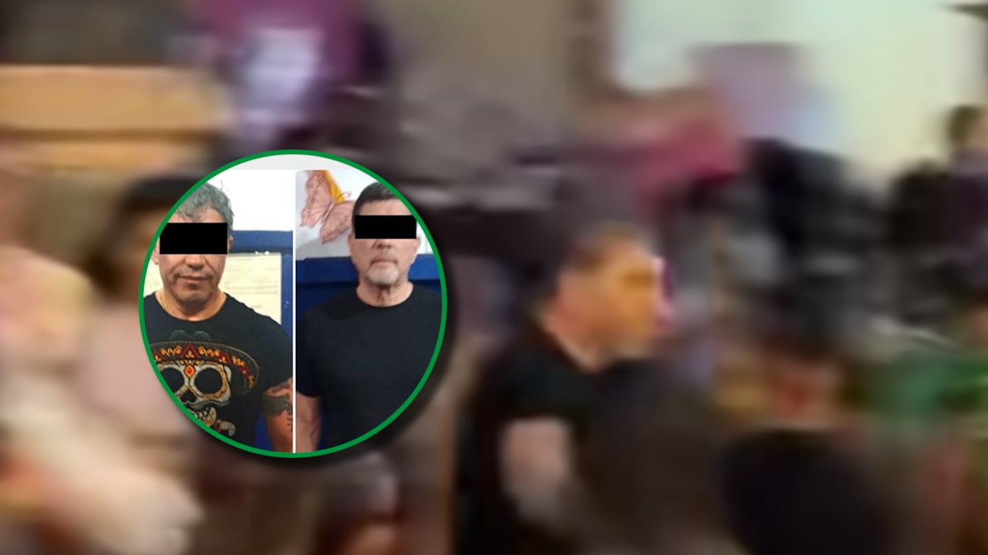 Elementos de seguridad detuvieron a dos hombres tras una agresión contra manifestantes durante la marcha del 8M en Guanajuato capital