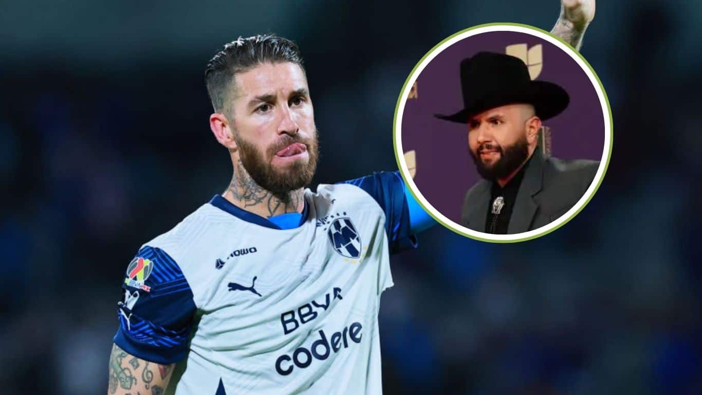 Carin León y Sergio Ramos