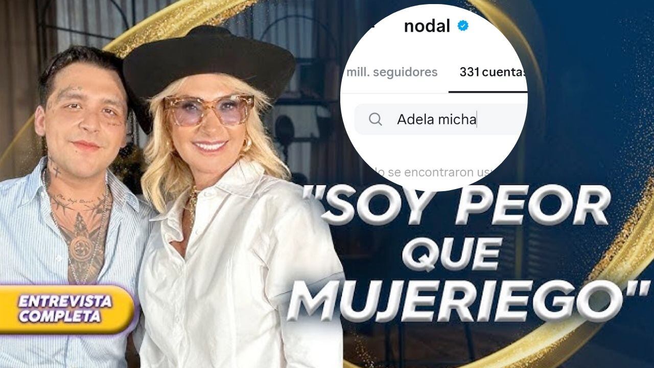 El cantante dejó de de seguir a la periodista en Instagram.