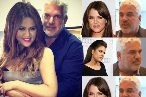 Aseguran que el padre biológico de Khloé Kardashian es el antiguo estilista de Kris Jenner