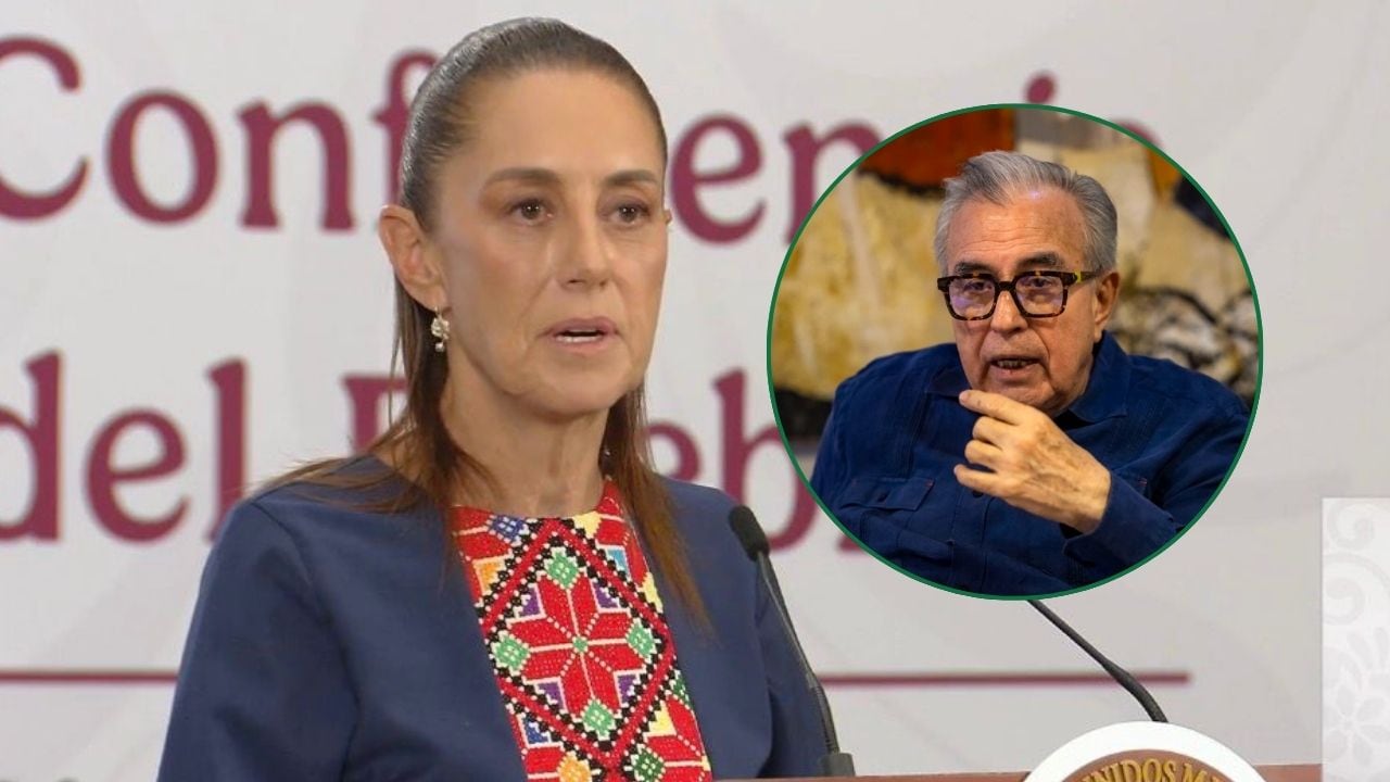 Sheinbaum y Rubén Rocha Moya