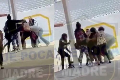 Madre golpea a la maestra de su hijo al interior de kínder en Pachuca