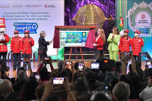 Semarnat y Lotería Nacional lanzan billete por el Día Mundial del Medio Ambiente