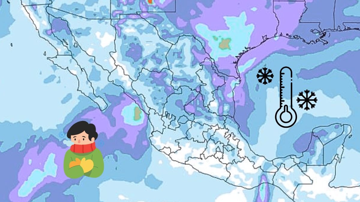 Llega diciembre con el Frente Frío 17: habrá bajas temperaturas y lluvias en gran parte de México