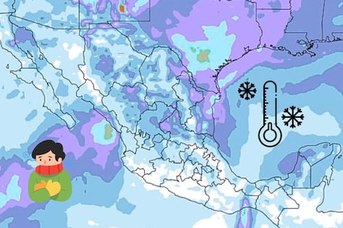 Llega diciembre con el Frente Frío 17: habrá bajas temperaturas y lluvias en gran parte de México