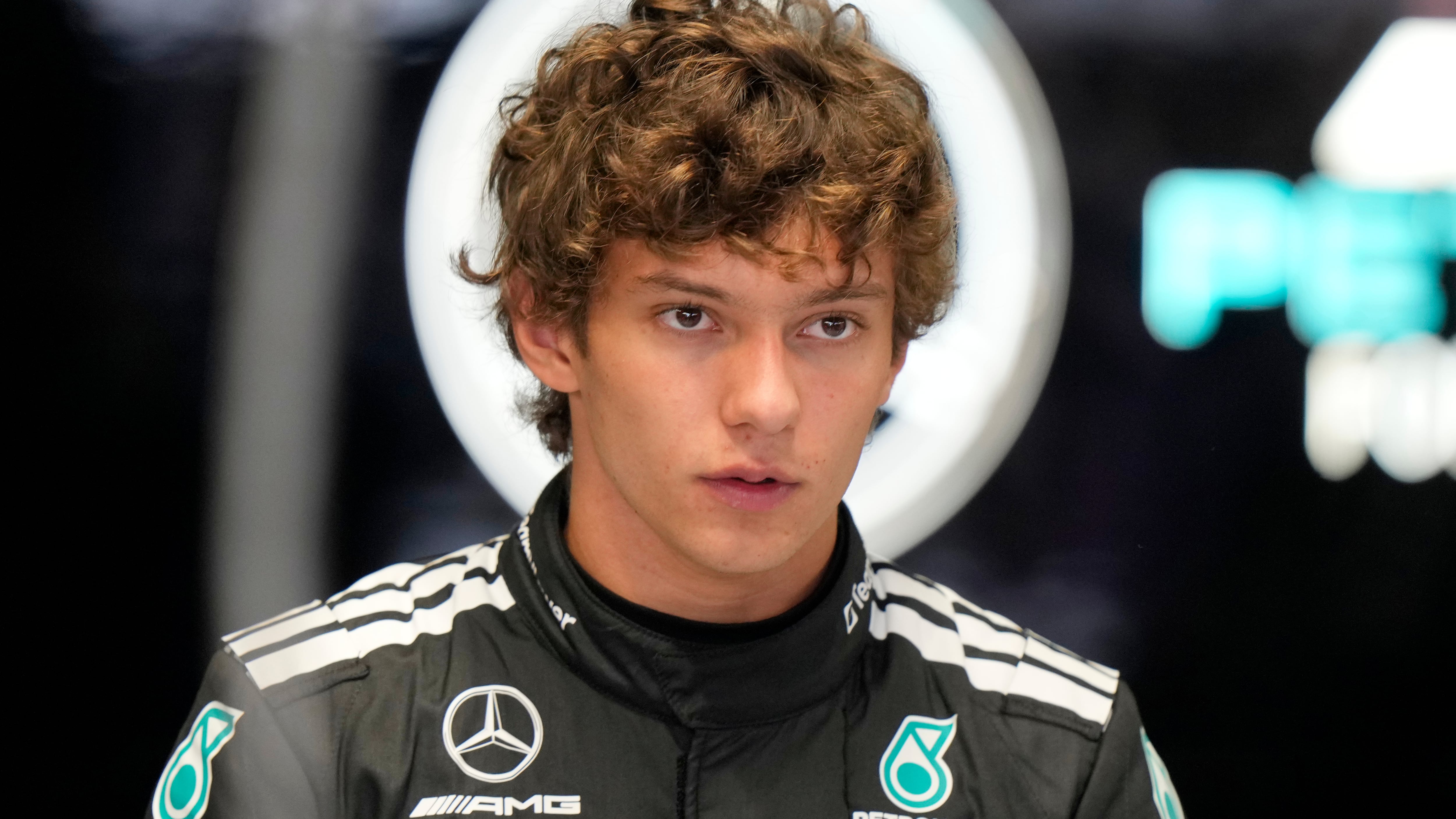 Kimi Antonelli sufrió accidente.