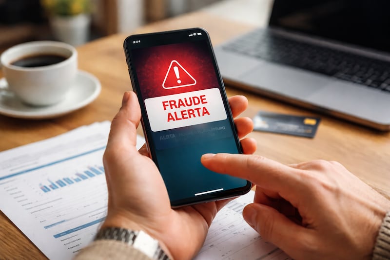 Celular fraude financiero