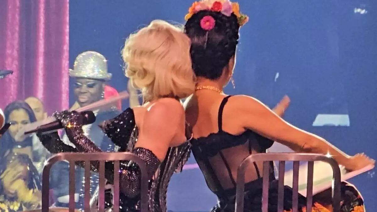 Madonna y Salma Hayek sorprendieron a los presentes.