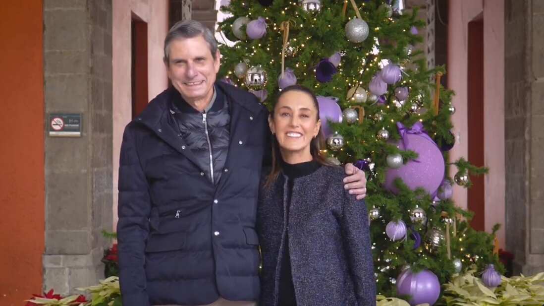 Sheinbaum mensaje de Navidad 2024