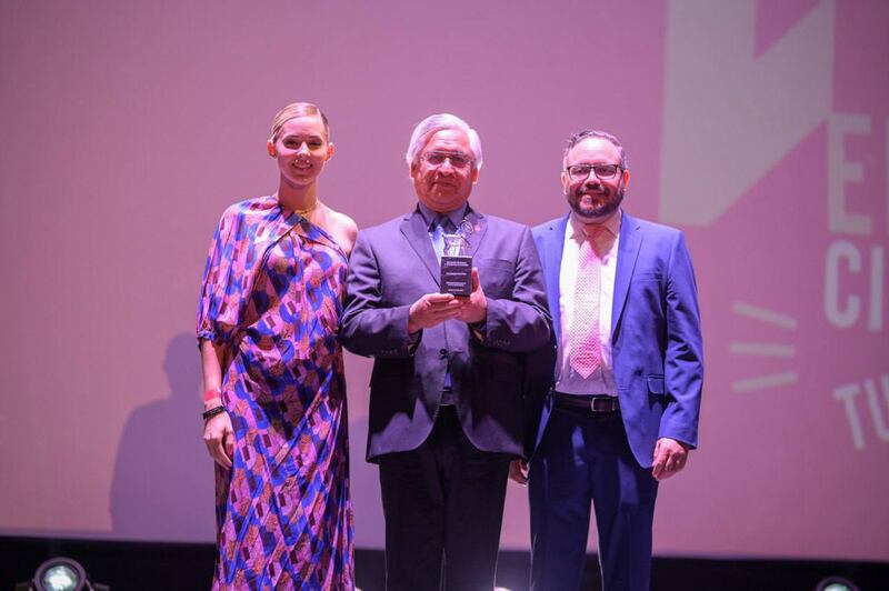 Mariana Rodríguez Cantú, directora de AMAR en el Festival Internacional de Cine de Monterrey (Especial).