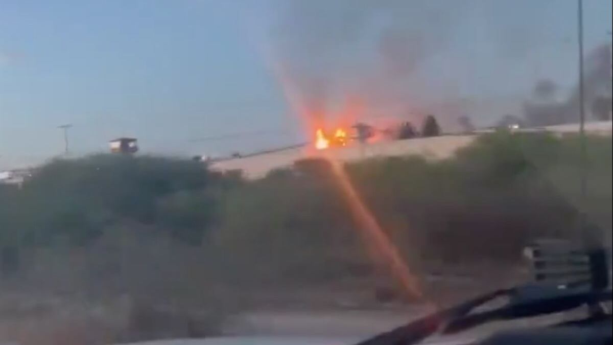 Se incendia penal de La Pila en San Luis Potosí