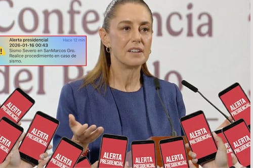 Eliminarán la “Alerta Presidencial” que aparece en los celulares en México