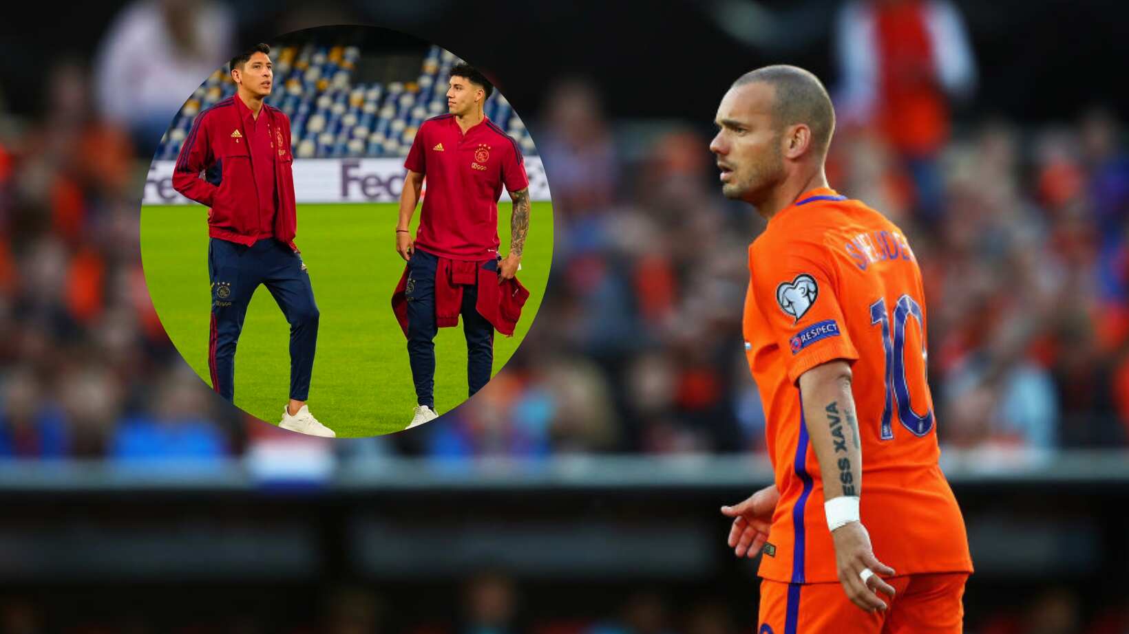 Wesley Sneijder ha expresado que el futbol de los mexicanos no es de su agrado.